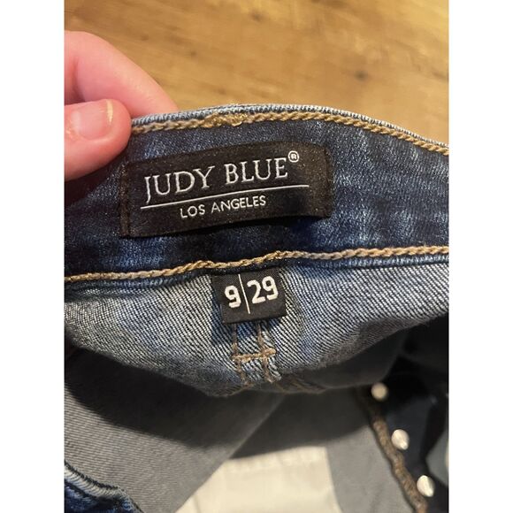 Judy Blue Boyfriend Fit Jeans, size 29/9 - Picture 2 of 16